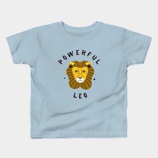 Powerful Leo Kids T-Shirt